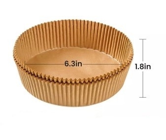 Kitchen Steamer Round Air Fryer Parchment Paper Liner Baking Non Stick Mats
