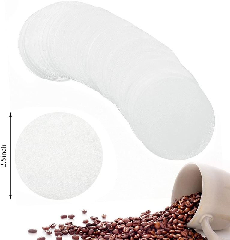 56mm 68mm Round Filter Paper For Coffee Cold Brew Coffee Maker