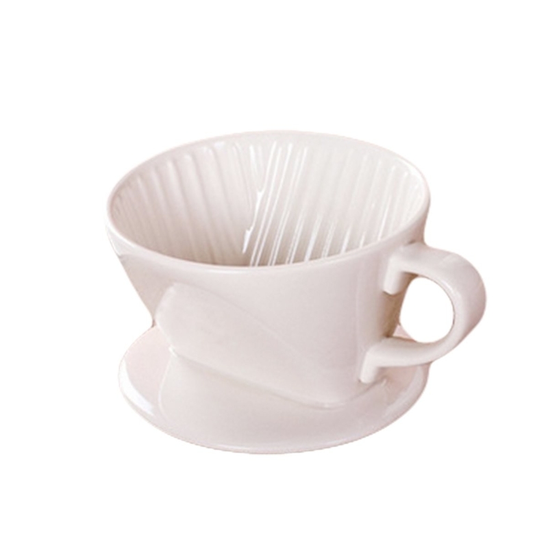 Porcelain Ceramic Pour Over Coffee Filter OEM
